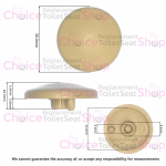 Vitra Toilet Seat Buffer Grey 421311