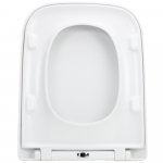 Bathstore Cedar Soft Close Quick Release Toilet Seat and Cover White 558837