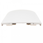 Olympia Clear Soft Close Quick Release Toilet Seat & Cover White CH.506400