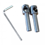 Duravit Architec Toilet Seat Hinge Set 0061641000