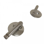 Villeroy & Boch Century Fixed Top Fix Toilet Seat Hinge Set 8843K061