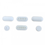 Porcelanosa Urban Toilet Seat & Cover Buffer Set White 100041269