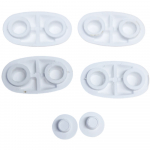 Ideal Standard Alto Toilet Seat & Cover Buffer Set White EV10167