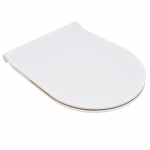 BagnoDesign Koy Slim Soft Close Toilet Seat And Cover White BDS-ORO-330S-C-WH