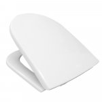 Pressalit Objecta D Standard Close Bottom Fixing Toilet Seat & Cover White 172011-BR7999