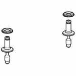 Geberit ONE Toilet Seat Hinge Fixing Set 243.987.00.1