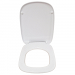 Twyford Moda Soft Close Toilet Seat & Cover White - MD7851WH