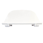 AXA Wild Thin Soft Close Toilet Seat & Cover Gloss White AF3001
