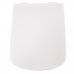 Duravit D-Code Elongated Soft Close Toilet Seat & Cover White 0060390000