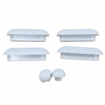 Saneux I-Line II Toilet Seat & Cover Buffer Set Grey SP.IL.002