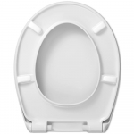 Lecico Lord Soft Close Quick Release Toilet Seat & Cover White STWHSCLORD