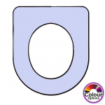 Flaminia Mini Link Standard Close Replacement Toilet Seat & Cover Lacquered Wood CH-FLA-MLI