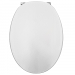 Bathstore MyTime Standard Close Toilet Seat & Cover Polyester Resin  White S365P05/A