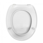 Pressalit T 2 Standard Close Bottom Fixing Toilet Seat & Cover White 316000-B13999