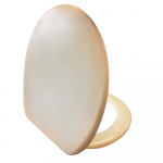Pressalit Simply Standard Close Toilet Seat & Cover Two Tone Peach PRS-SIM-TTP