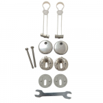 Villeroy & Boch Aveo New Generation Soft Close Toilet Seat Hinge Set 92245161