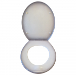 Derwent Macdee Simply Standard Close Toilet Seat & Cover Two Tone Grey DM-SIM-TTG