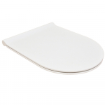 BagnoDesign Koy Slim Soft Close Toilet Seat & Cover Matt White BDS-ORO-330S-C-MW