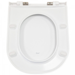Jika Mio-N Thin Standard Close Quick Release Toilet Seat & Cover White H8917150000631