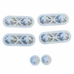 Duravit P3 Comforts Toilet Seat Buffer Set 1004100000