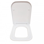 Eastbrook Collindale Square Soft Close Toilet Seat & Cover White 26.0070