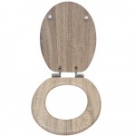 Imex Ceramics Wyndham Soft Close Toilet Seat & Cover Oak S10142-OAK