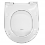 Geberit Acanto Soft Close Quick Release Toilet Seat & Cover White 500.605.01.2