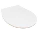 FixRite U-Line Thin Standard Fit Soft Close Toilet Seat & Cover White FR128300