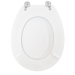 Pozzi Ginori Ipsilon Standard Close MDF Toilet Seat & Cover White CH.506373