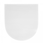 Porcelanosa Acro Compact Soft Close Toilet Seat & Cover White 100253386