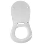 Roca Nexo Slim Soft Close Quick Release Toilet Seat & Cover White Z80164C004