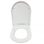 Pozzi Ginori Fast Soft Close Quick Release Toilet Seat & Cover White CH.506382