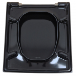Duravit Vero Soft Close Toilet Seat & Cover Black 0067690800