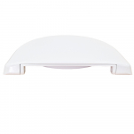Geberit Selnova Round Compact Soft Close Quick Release Toilet Seat and Cover White 501.931.00.1