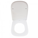 Imex Ceramics Grace Soft Close Slimline Quick Release Duraplus Toilet Seat & Cover White GRSL10134SCQR