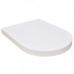 Porcelanosa Giro Soft Close Toilet Seat and Cover White 100095555