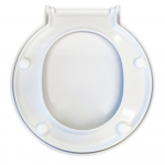 Duravit Starck 1 Standard Close Toilet Seat & Cover White 0065810000