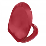 Pressalit Dania Standard Close Toilet Seat & Cover Red With Stability Buffers R37035-D92999