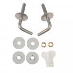 Pressalit Bottom Fix Toilet Seat Hinge Set BD6999