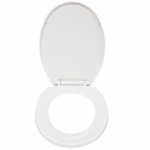Nuie Melbourne Soft Close Toilet Seat & Cover White NTS010