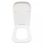 Duravit Happy D.2 Elongated Soft Close Toilet Seat and Cover White 0064690099
