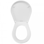 AXA Cinque Soft Close Toilet Seat and Cover White 368801