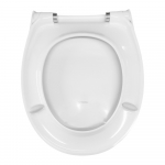 Pressalit Scandinavia Plus Soft Close With Lift Off Bottom Fixing Toilet Seat & Cover Black 758001-D05999