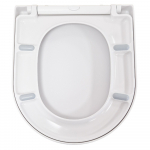 Tavistock Micra Evo Soft Close Quick Release Toilet Seat & Cover White TS950S-SF