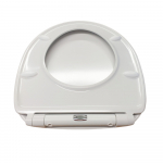 EuroShowers SlimLine Soft Close Toilet Seat & Cover White 89310