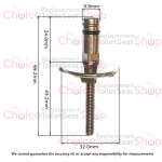 Roca Beyond Toilet Seat Hinge Fixings AI0020300R