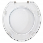 Azzurra Full 48 Standard Close Toilet Seat & Cover White C1800TI/F48