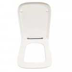 Hatria Tecna Soft Close Toilet Seat & Cover White 02Y1VB01