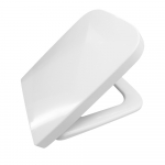 Pressalit Plan Standard Close Bottom Fixing Antibacterial Toilet Seat & Cover White 824000-DB6999