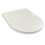 Rak Ceramics Harmony/Moon Soft Closing Toilet Seat & Cover White - HARSEATSC